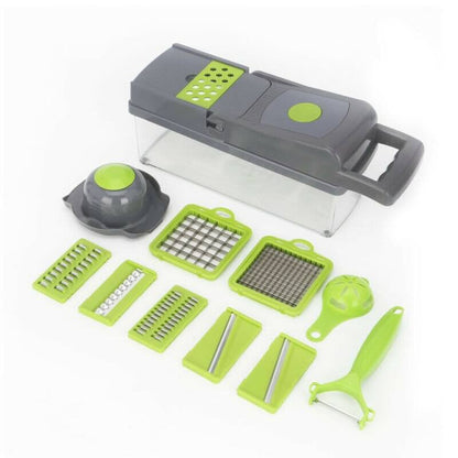 Multifunctional 16-in-1 Mandoline Slicer – Vegetable Chopper & Food Grater Set