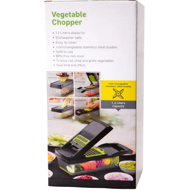 Multifunctional 16-in-1 Mandoline Slicer – Vegetable Chopper & Food Grater Set