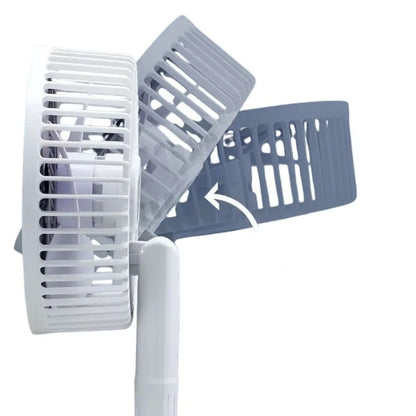 Rechargeable 3-in-1 Clip Fan | Handheld, Desktop & Wall Mounted Portable Fan with 3 Speed Modes